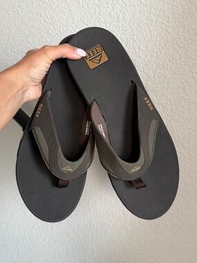 Reef Fanning Water Friendly Flips Flops NWOT sz: 13 Men’s